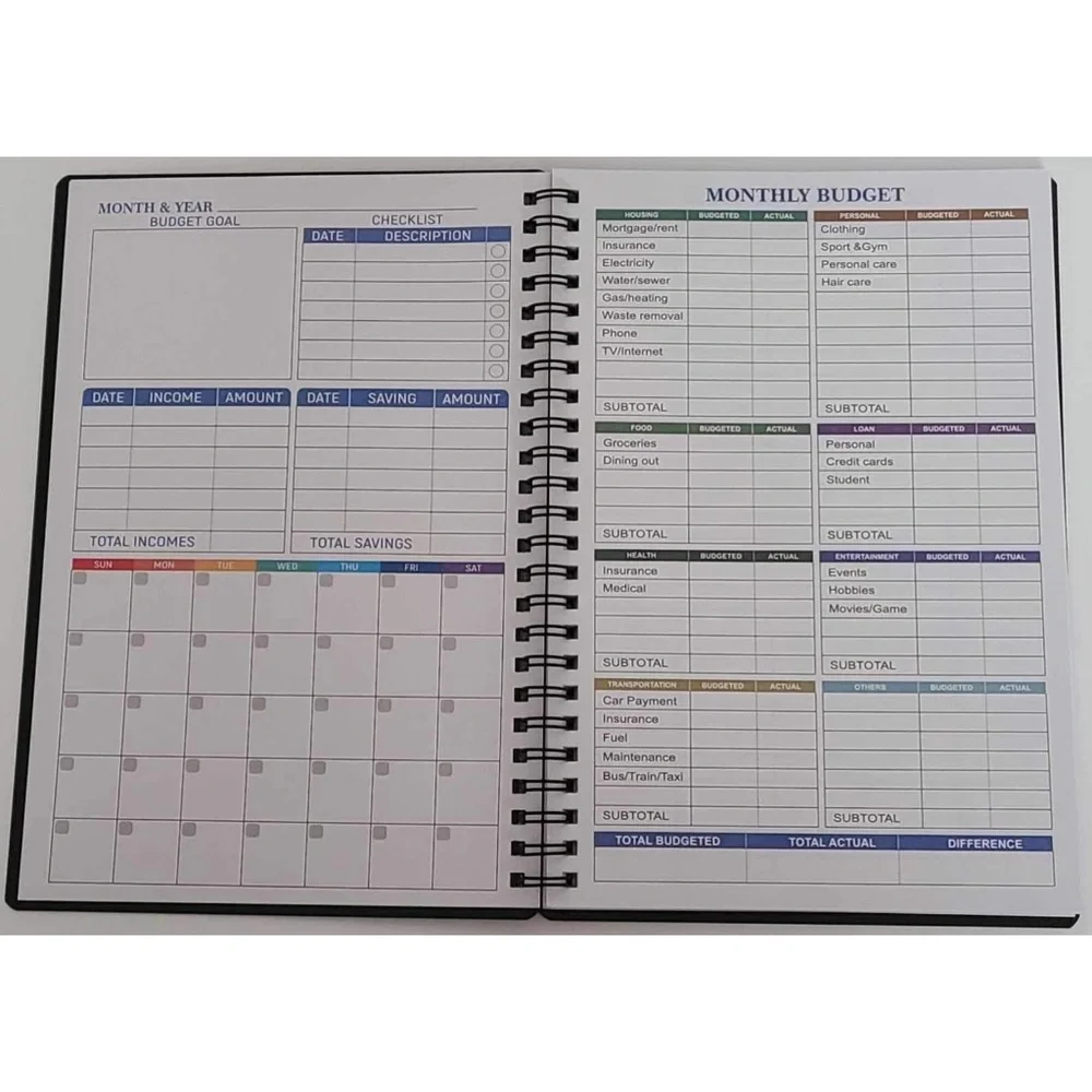 Monthly budget financial planner NEW